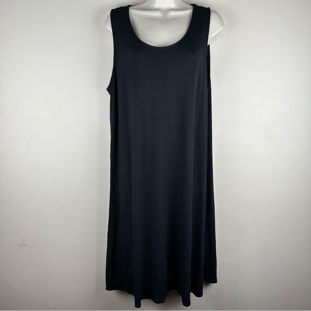 J.Jill Jersey Knit Stretch Casual Sleeveless Dress